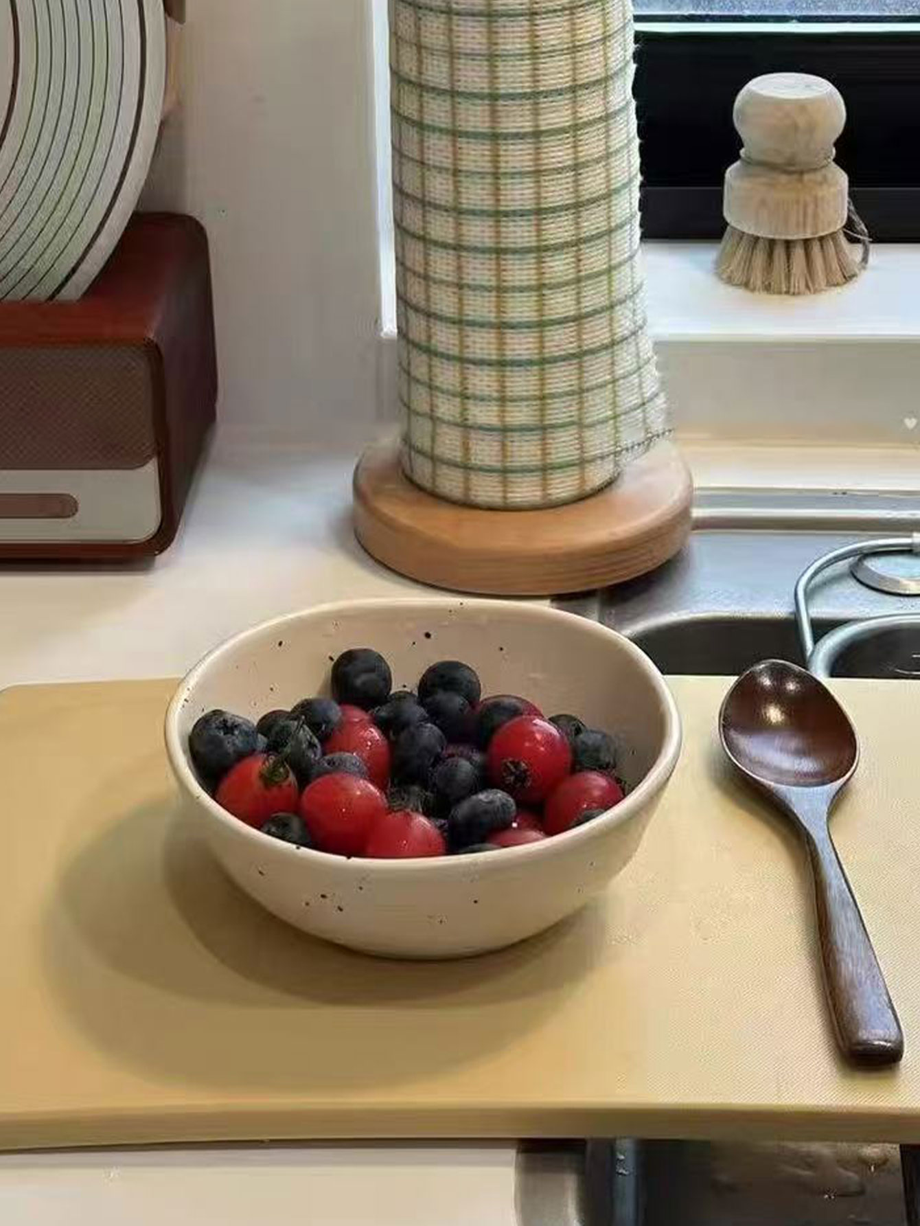 Meal Prep Yogurt Containers - サラダボウル、サラダボウルランチボックス、高い美的価値、インクスプラッシュヨーグルト風ディナープレート、家庭用サラダボウル、一人用食器、深型、1個