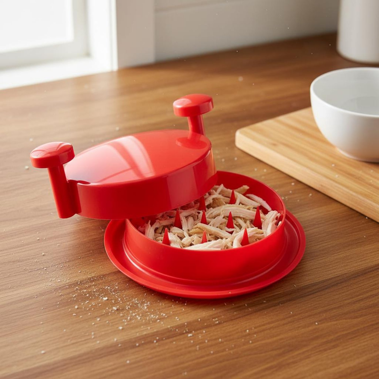 Meal Prep Protein - 鶏胸肉シュレッダー 高タンパク質ミールプレップ用鶏肉シュレッダーツール 肉挽きツール 食品グレード素材 低カロリー対応