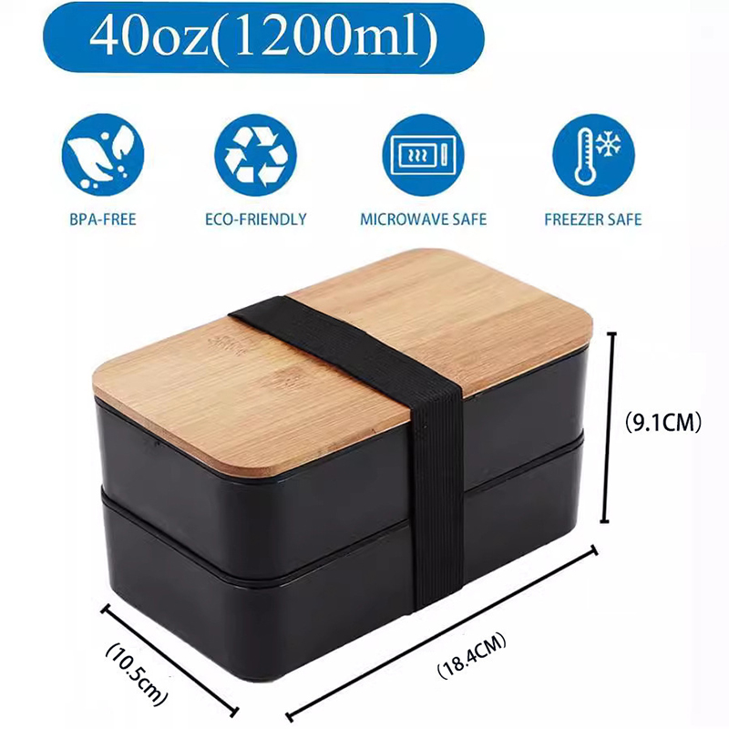 積み重ね可能な弁当箱 調理器具付き 1200ML オールイン - Meal Prep Fit のレビューと価格