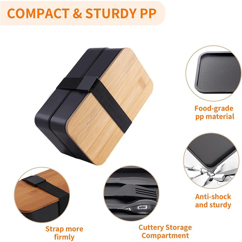 積み重ね可能な弁当箱 調理器具付き 1200ML オールイン - Meal Prep Fit のレビューと価格