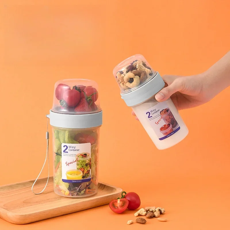 朝食用オートミールシリアルナッツヨーグルトサラダカップシール - Meal Prep Yogurt Containers のレビューと価格
