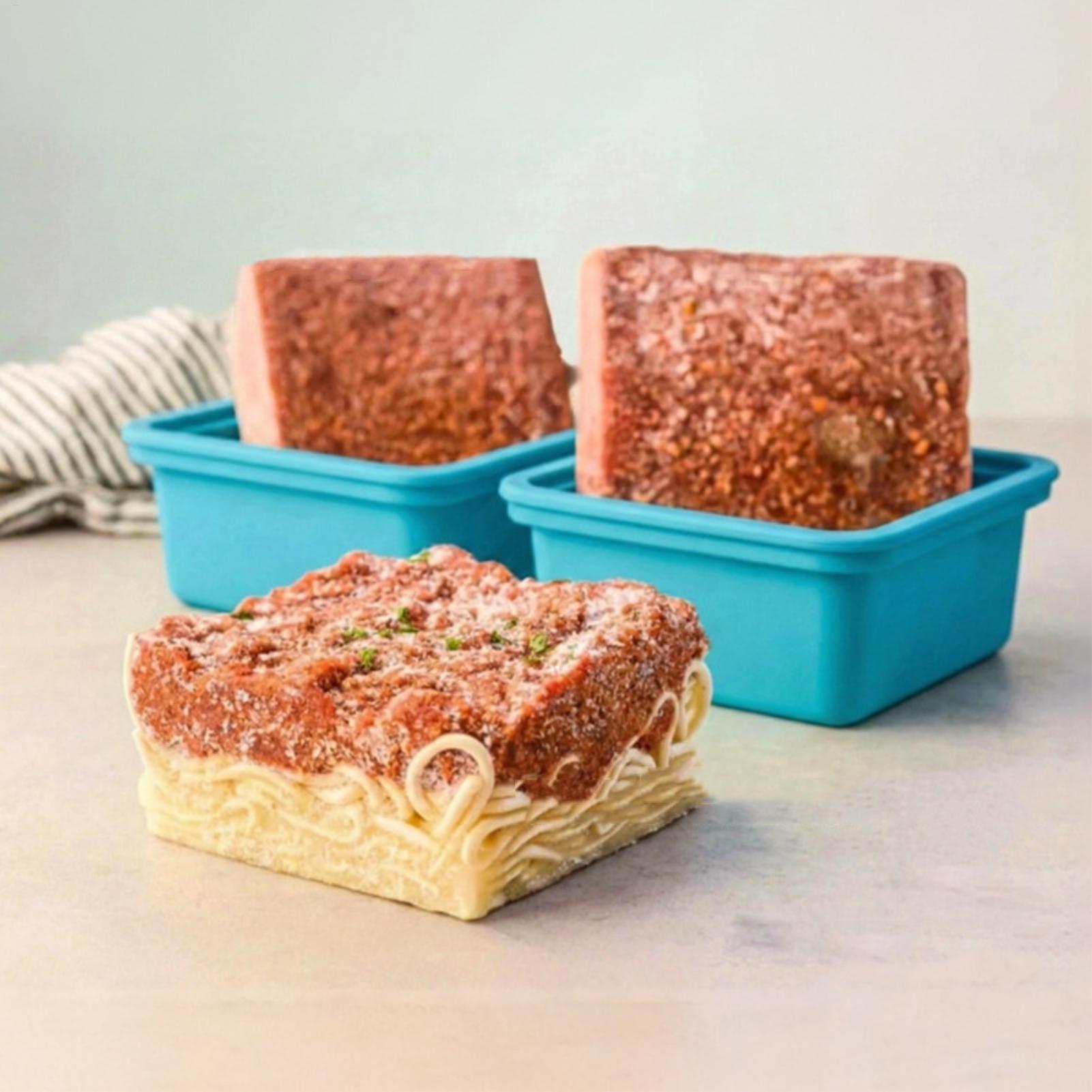 シリコーンスープ型 500 ミリリットル冷凍容器蓋付き簡単リ - Meal Prep Chia Pudding のレビューと価格
