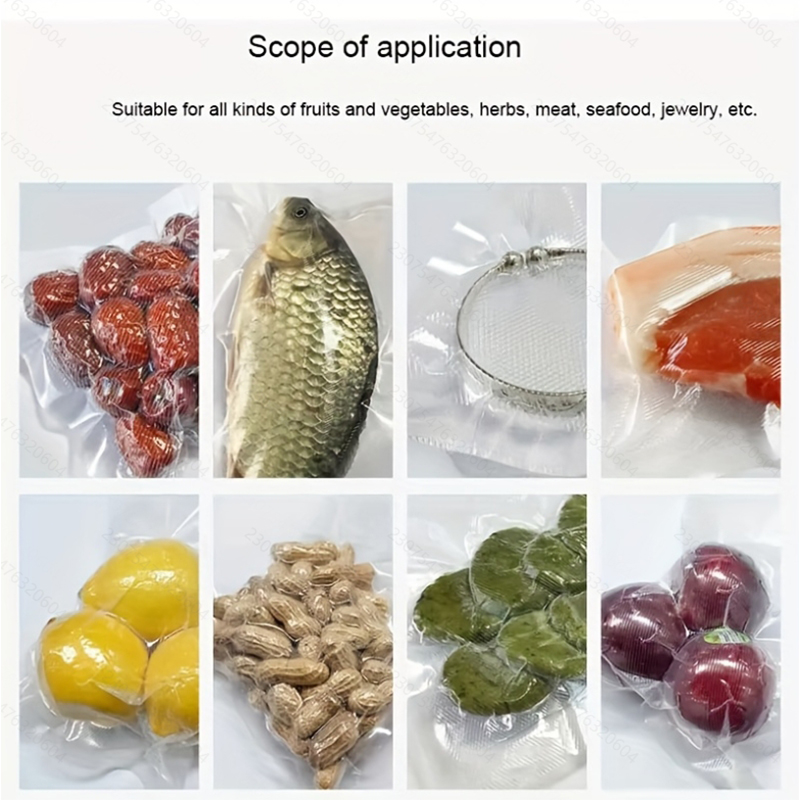 真空シーラーバッグ4個：4ロール（M/L/XL幅）、各3m。 - Meal Prep Fit のレビューと価格