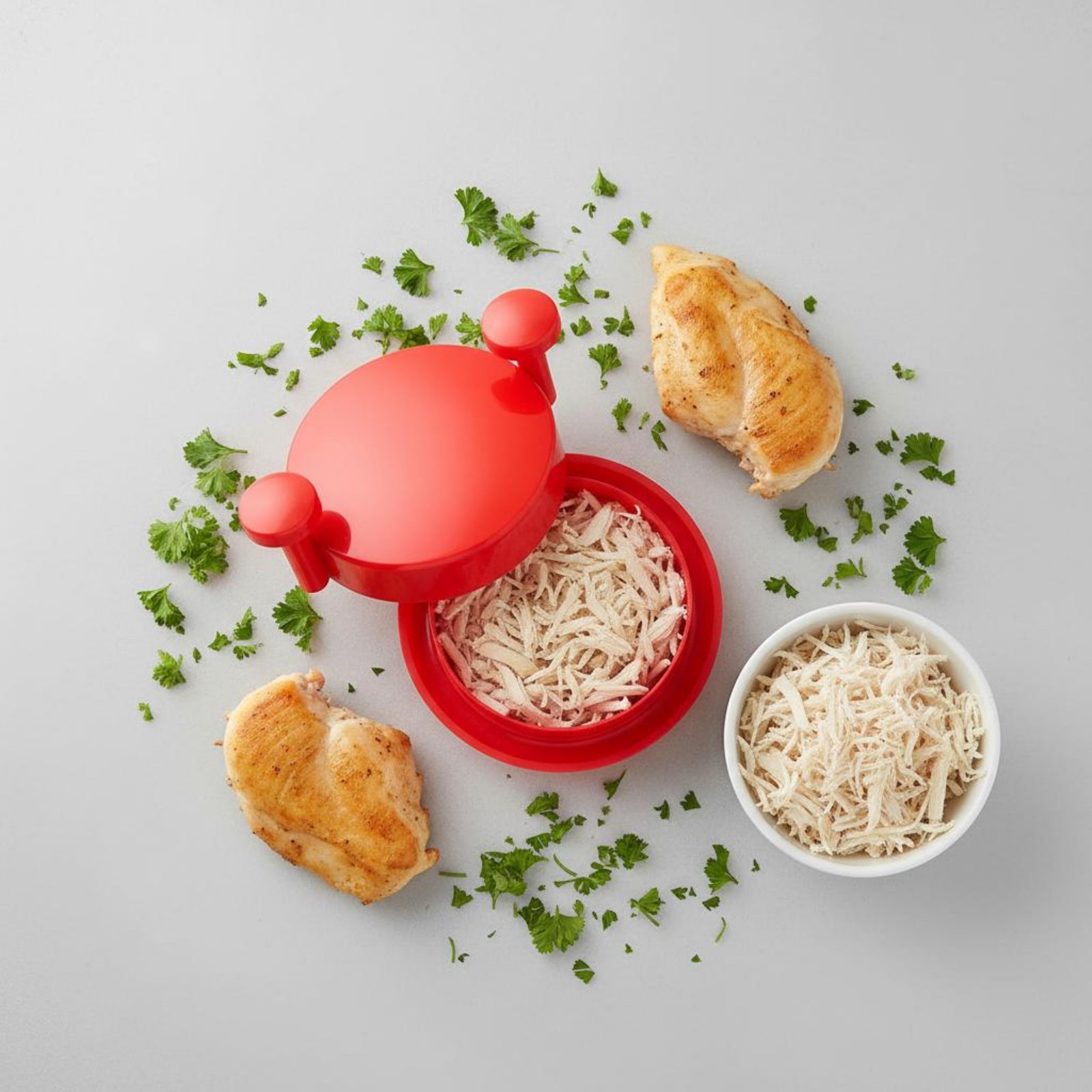 鶏胸肉シュレッダー 高タンパク質ミールプレップ用鶏肉シュレッ - Meal Prep Protein のレビューと価格