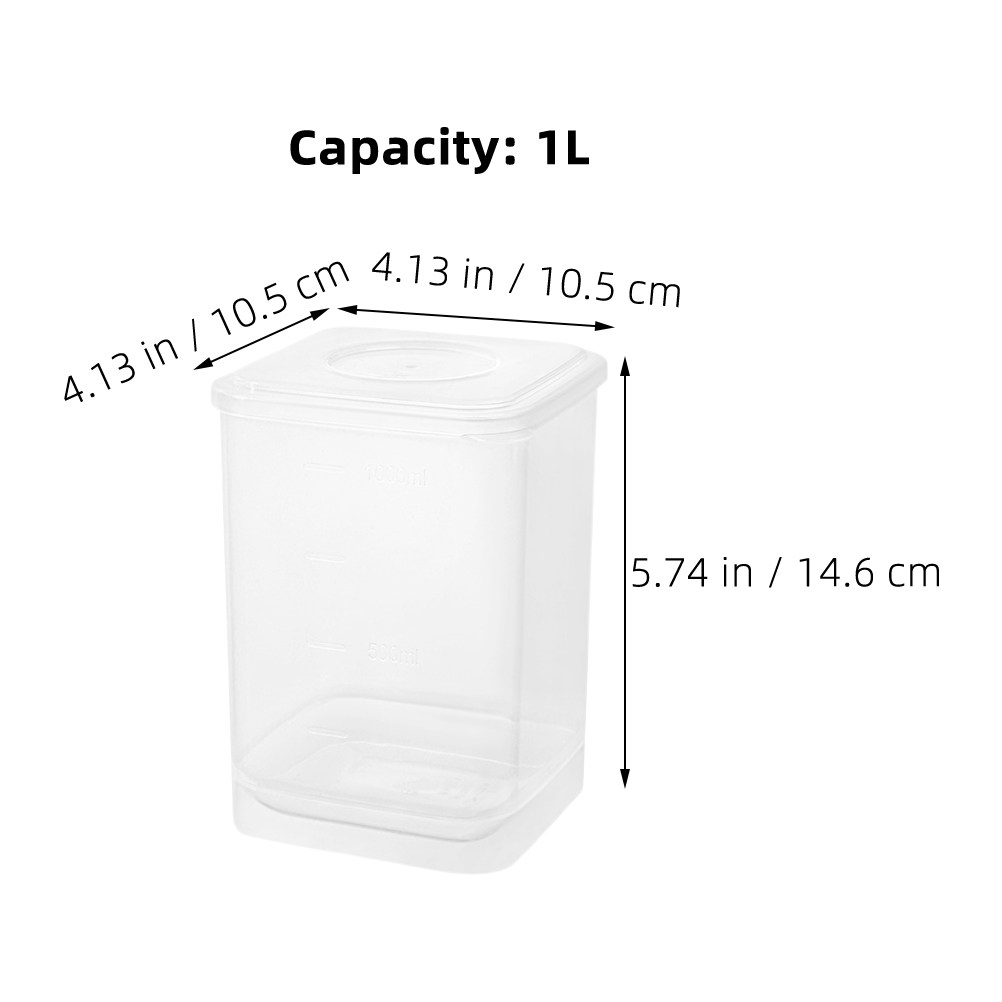 プラスチック製透明ヨーグルト保存容器 密閉容器 食品保存蓋  - Meal Prep Yogurt Containers のレビューと価格