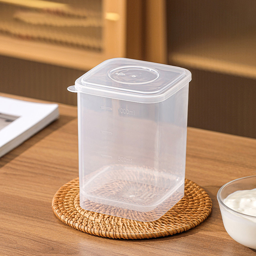 プラスチック製透明ヨーグルト保存容器 密閉容器 食品保存蓋  - Meal Prep Yogurt Containers のレビューと価格