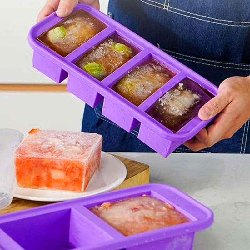 シリコン製冷凍型ギフトセット、蓋付き2カップ、4カップ、6カ - Meal Prep Chia Pudding のレビューと価格