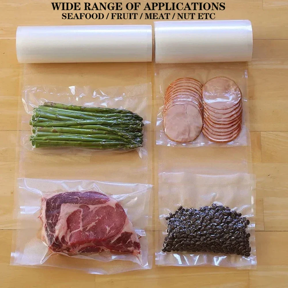 食品用真空バッグ1ロール、真空食品保存バッグ、BPAフリー、 - Meal Prep Fit のレビューと価格